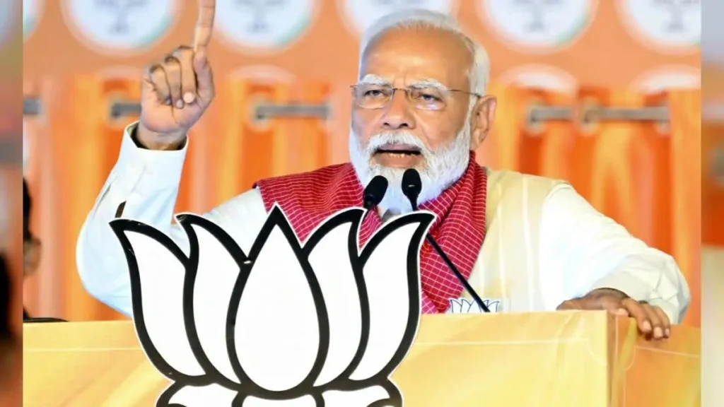 Modi Opposes Religion-Based Reservation at Karnataka Rally supported by Congress