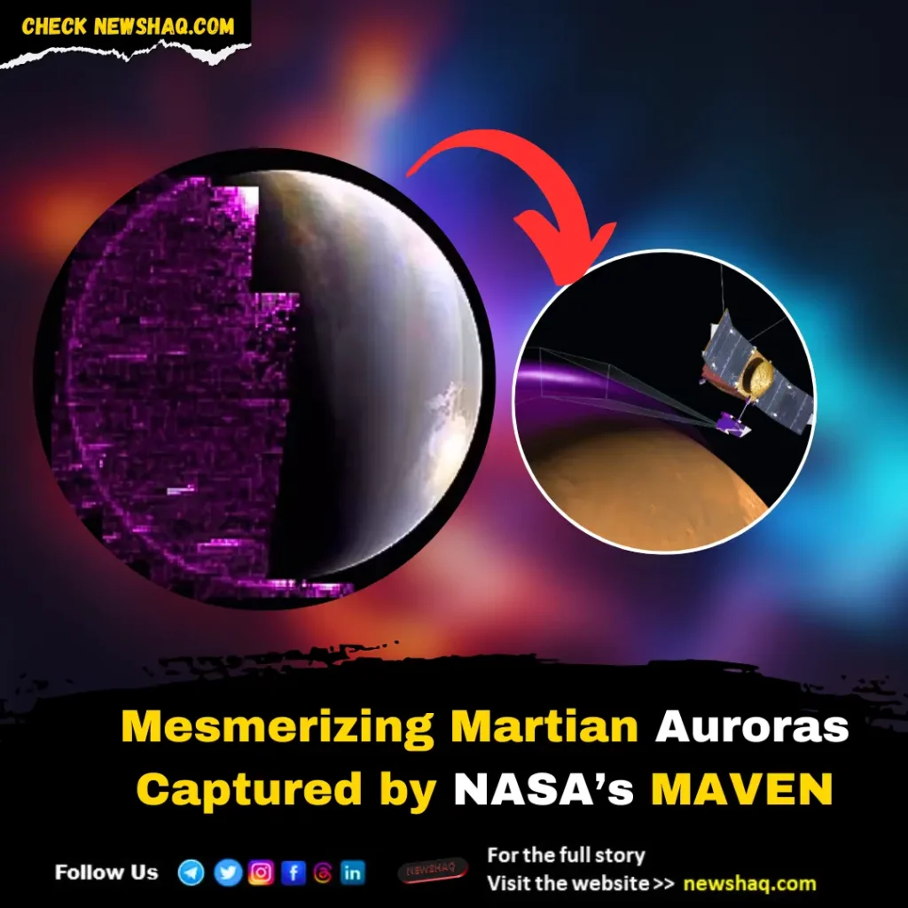 Mesmerizing Martian Auroras Captured by NASA’s MAVEN
