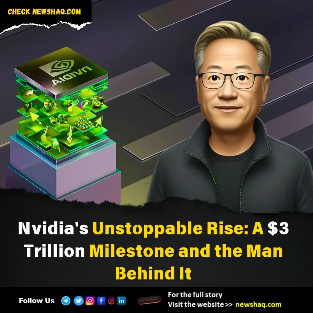 Nvidia's Unstoppable Rise A 3 Trillion Milestone and the Man Behind It
