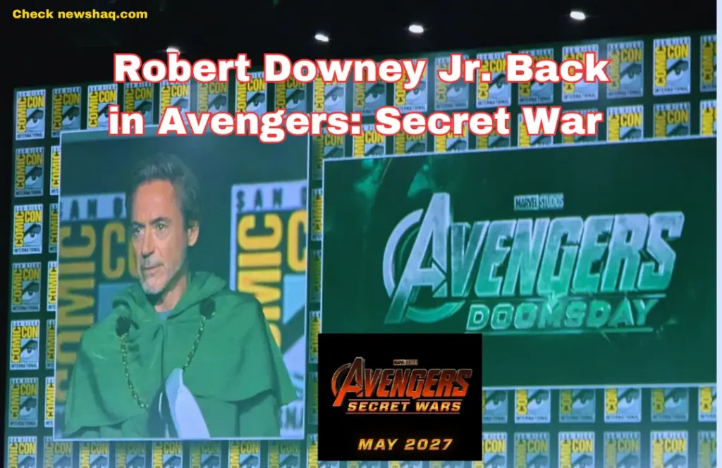 Robert Downey Jr. Back as Doctor Doom in Avengers Secret War Releasing in 2027