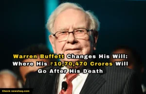 Warren Buffett Changes His Will Where His ₹10,70,470 Crores Will Go After His Death