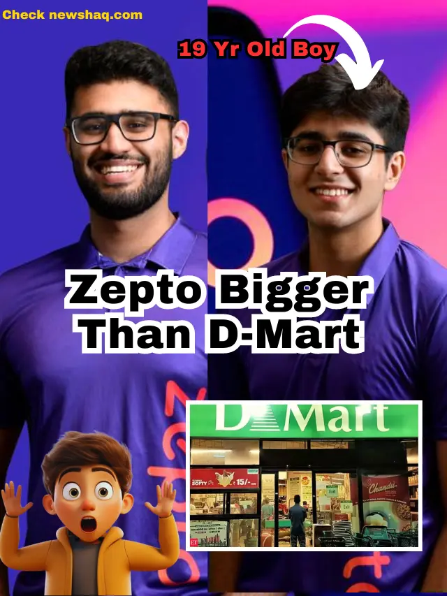 Zepto is bigger than D-Mart By 19yr Old Boy