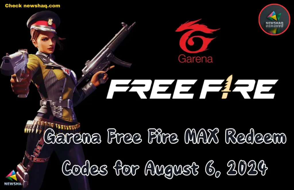 Garena Free Fire MAX Redeem Codes for August 6, 2024